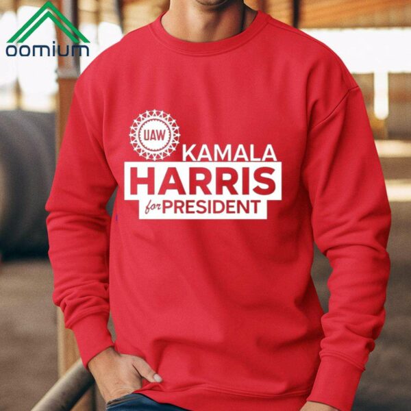 UAW Kamala Harris For President Shirt