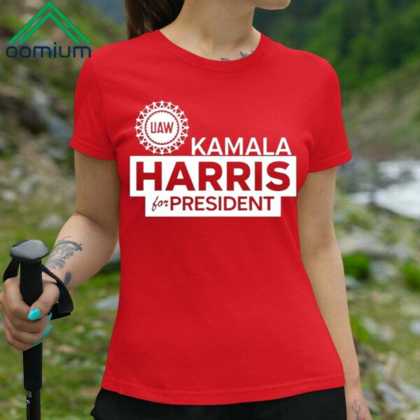 UAW Kamala Harris For President Shirt