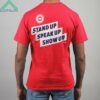 UAW Trump Is A Scab Vote Harris Stand Up Speak Up Show Up Shirt Shawn Fain