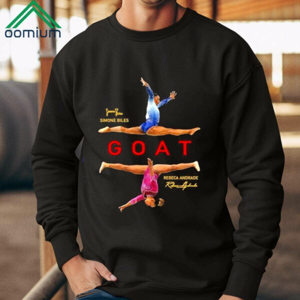 USA Gymnastics Simone Biles Rebeca Andrade The Goat Shirt