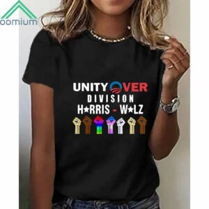 Unity Over Division Harris Walz Shirt