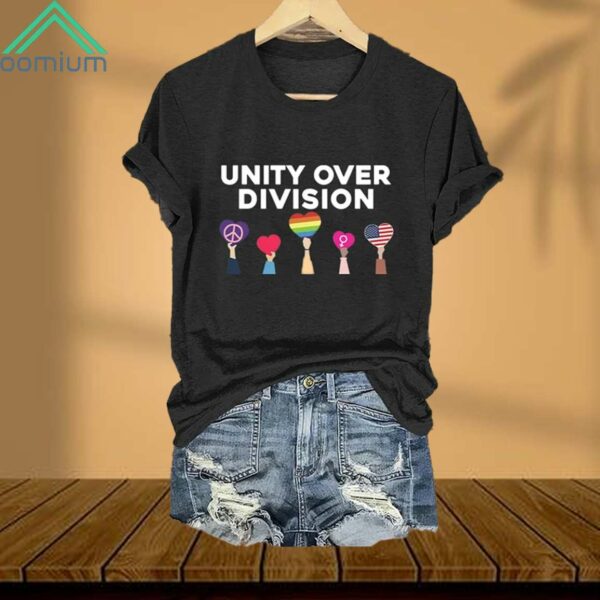 Unity Over Division Printed Casual Shirt