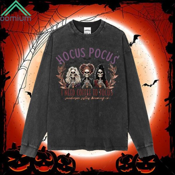 VIntage Style halloween Three Skeletons Sweatshirt