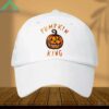 Vintage Pumpkin King Print Baseball Cap