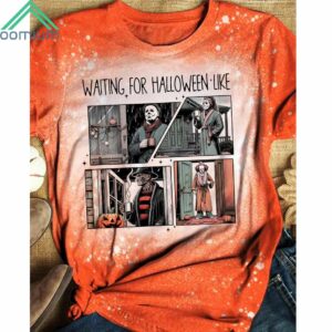 Waiting For Halloween Crew Neck Shirt