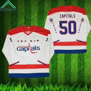 Washington Capitals 50th Anniversary Hockey Jersey