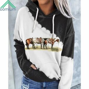 Western Horse Hoodie