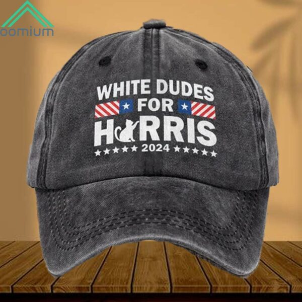 White Dudes For Harris 2024 Hat