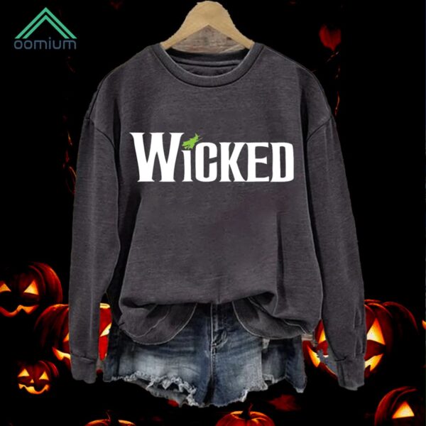 Wicked Witch Print Sweatshirt