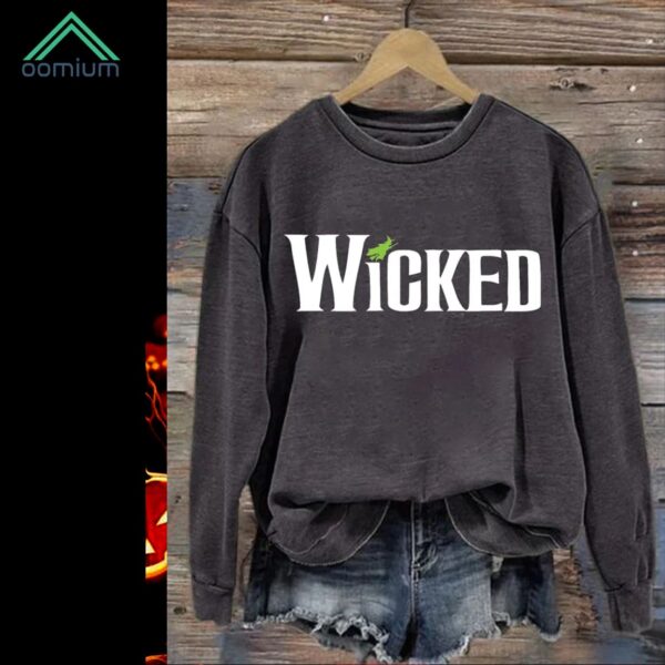 Wicked Witch Print Sweatshirt