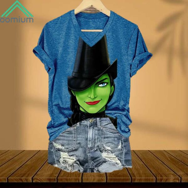 Witch Halloween Printed Casual Shirt