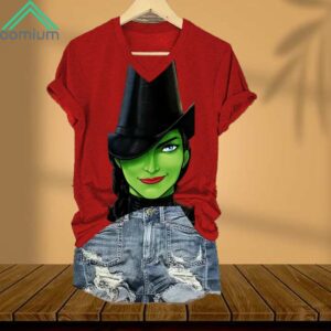 Witch Halloween Printed Casual Shirt