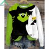 Witched Halloween Printed Crew Neck Sweatshirt