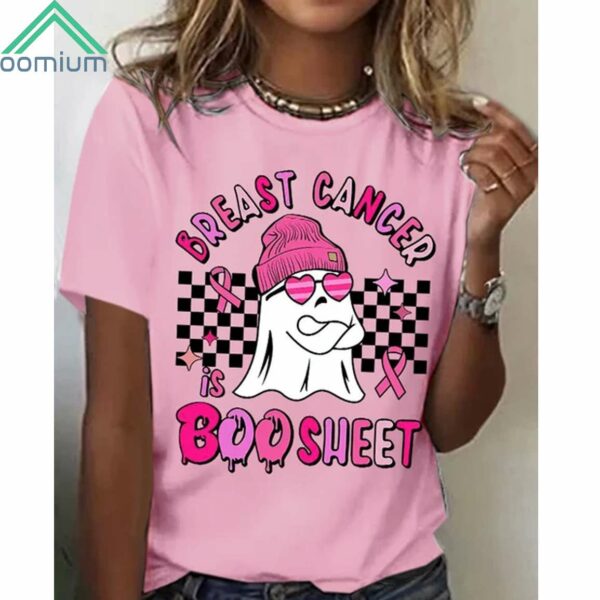 Women's Breast Cancer Is Boo Sheet Shirt