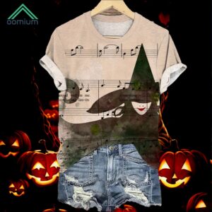 Women's Wicked Witch Print Shirt