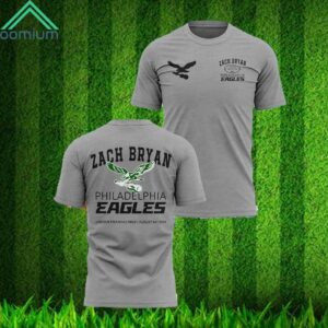 Zach Bryan Eagles Lincoln Financial Field Shirt