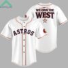 2024 Astros We Own The American League West Jersey