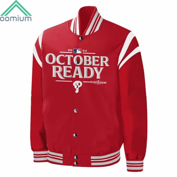 2024 Phillies October Ready Postseason Bomber Jacket