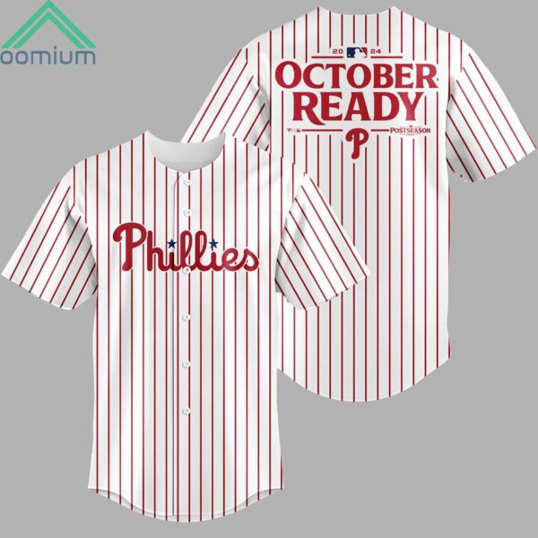 2024 Phillies October Ready Postseason Jersey