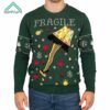 A Christmas Story Fragile Leg Lamp Light Up Ugly Christmas Sweater 1