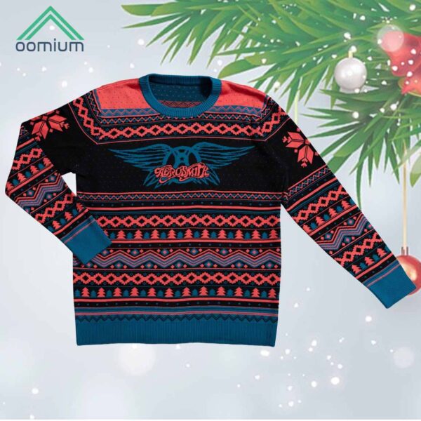 Aerosmith Wings Ugly Christmas Sweater