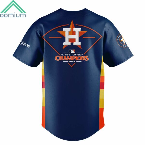 Astros 2024 We Own The American League West Postseason Jersey