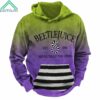 Beetlejuice Est 1988 Never Trust The Living Strange And Unusual Hoodie