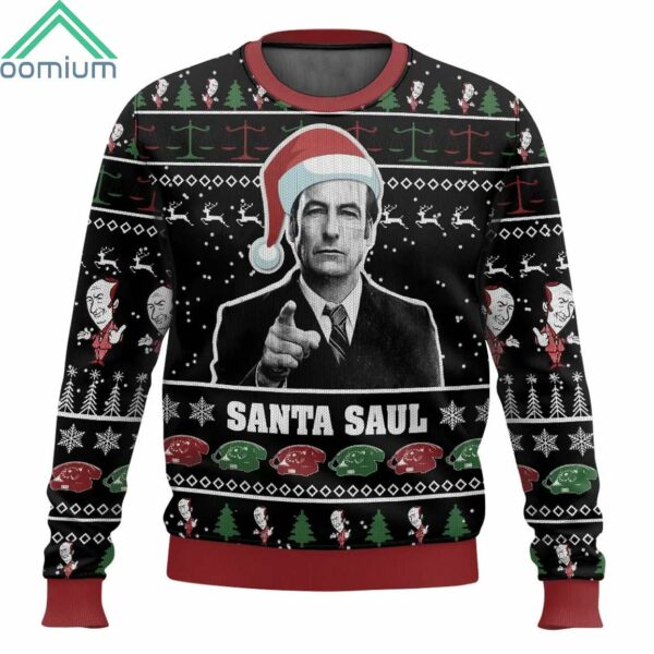 Better Call Santa Saul Christmas Ugly Sweater