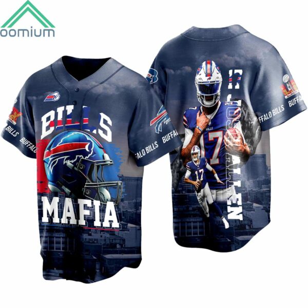 Bill Mafia 17 Josh Allen Baseball Jersey