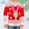 Bobs Burgers Louise Appreciate Your Lack Of Sarcasm Ugly Christmas Sweater