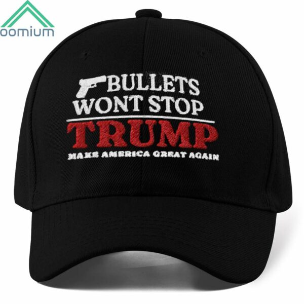 Bullets Wont Stop Trump Hake America Great Again Hat