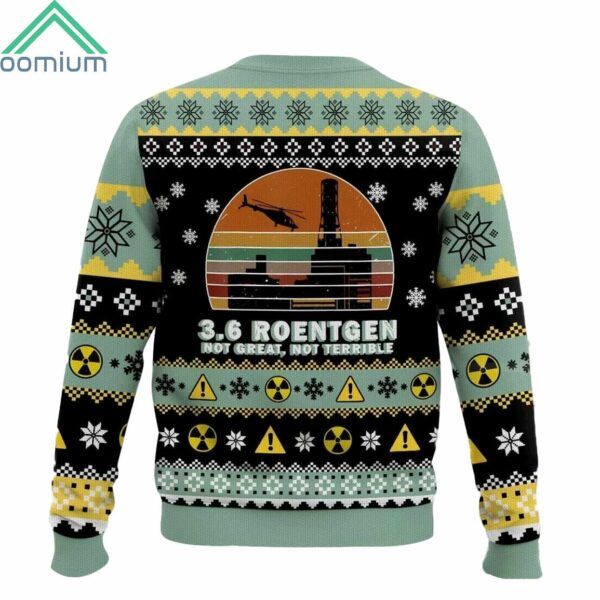 Chernobyl Not Great Not Terrible Ugly Christmas Sweater