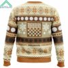 Christmas Checkers Board Games Ugly Christmas Sweater