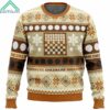 Christmas Checkers Board Games Ugly Christmas Sweater