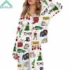 Christmas Classics Satin Pajama Set