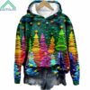 Christmas Colorful Christmas Tree Hoodie