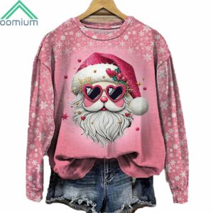 Christmas Sparkling Santa Sweatshirt