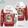 Christmas Squirrel Paws Is Coming To Town Hoodie