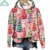 Christmas Tree Cute Cat 3D Print Casual Hoodie