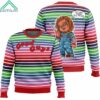 Chuckie Doll Good Guys Ugly Christmas Sweater