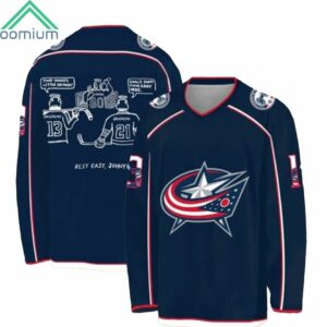 Columbus Blue Jackets In Loving Memory Johnny Gaudreau Jersey