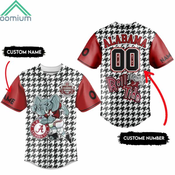 Custom Alabama Roll Tide Jersey