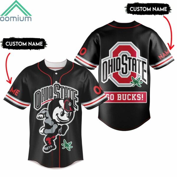 Custom Ohio Go Bucks Jersey