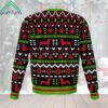 Dachshund Through The Snow Christmas Ugly Sweater 1