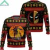 Deadpool And Wolverine Ugly Sweater