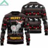 Donkeys Merry Kissmyass Ugly Christmas Sweater