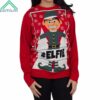 Elfie Hashtag Ugly Christmas Sweater