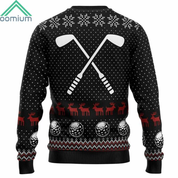 Golf Sucks Ugly Christmas Sweater