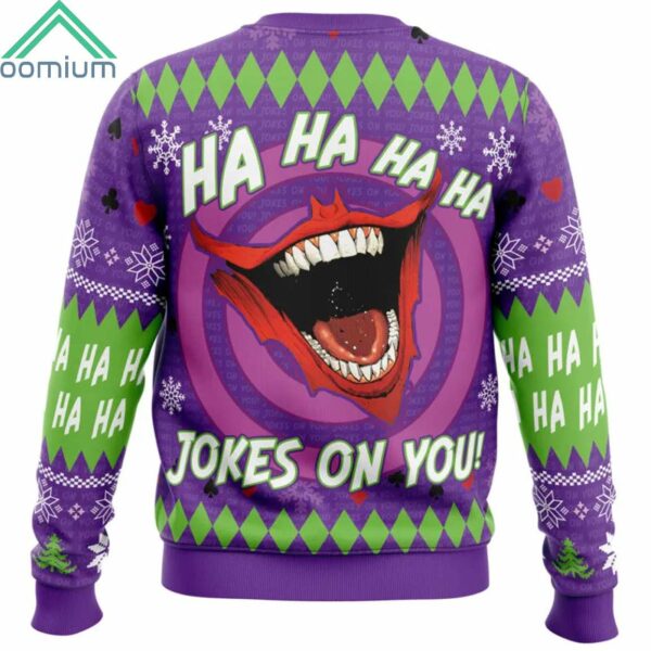 Ha Ha Ha Happy Christmas Joker Christmas Ugly Sweater