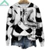 Halloween Horror Sandworm Washed Sweatshirt